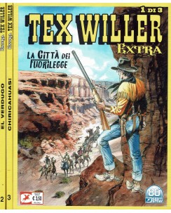 Tex Willer extra serie COMPLETA 1/3 di Bonelli ed. Bonelli BO04