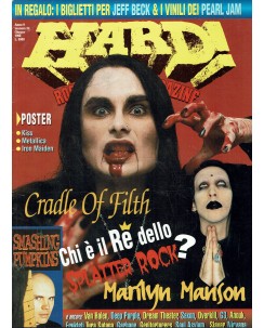 Hard Rock Magazine  94 POSTER Kiss Metallica Iron Maiden ed. Inter Orbis R01