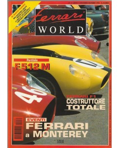 Ferrari World n.31 anno V nov/dic 1994 F512M Ferrari a Monterey R01