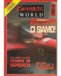 Ferrari World n.34 anno VI mag/giu 1995 275 Nart e F335 Niki Lauda R01