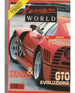 Ferrari World n.35 anno VI  lug/ago 1995 Scheckter L'Orsetto GTO Evoluzione R01
