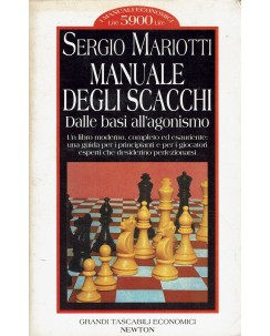 Sergio Mariotti : manuale scacchi ed. Grandi Tascabili Economici Newton A39