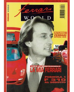 Ferrari World  39 apr. '96 Luca di Montezemolo la mia Ferrari ed. Vibi R02