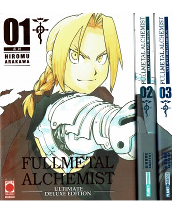 FullMetal Alchemist DELUXE  1/18 serie COMPLETA di H. Arakawa ed. Panini SC02