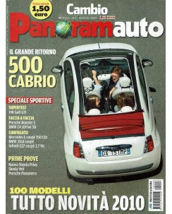 Cambio Panoramauto  8 ago. 2009 500 Cabrio ed. Panorama R03
