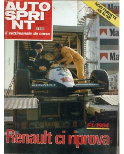 Auto Sprint 51 20/26 dic. '83 Renault ci riprova ed. Conti R04