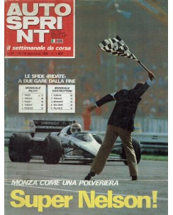 Auto Sprint 37 13/19 sett. '83 super Nelson ed. Conti R04
