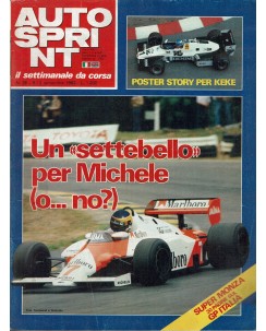 Auto Sprint 36 6/12 sett. '83 un settebello per Michele ed. Conti R04