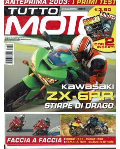 Tutto moto 12 dic. 2002 Kawasaki ZX GRR stirpe di drago ed. Rusconi R04