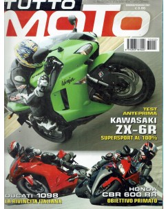 Tutto moto  1/2 feb. 2007 Kawasaki ZX 6R ed. Rusconi R04