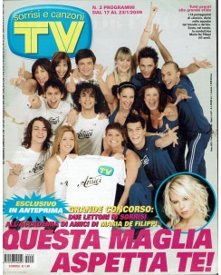Tv Sorrisi e Canzoni  3 gen. 2009 Amici A. Gassman P. Pravo ed. Mondadori R05