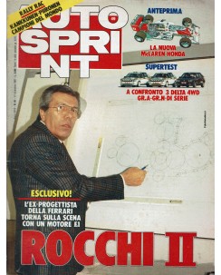 Auto Sprint 49 1/7 dic. '87 Rocchi II ed. Conti R03