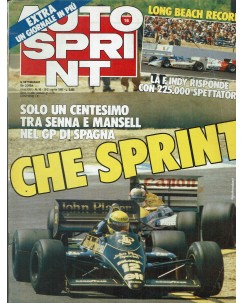 Auto Sprint 16 15/21 apr. '86 che sprint ed. Conti R03
