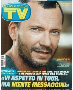 Tv Sorrisi e Canzoni 11 mar. 2009 B. Antonacci P. Favino ed. Mondadori R05