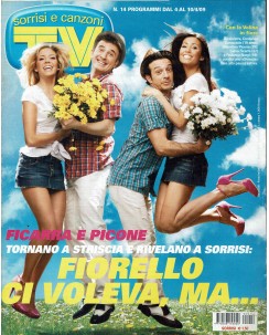 Tv Sorrisi e Canzoni 14 apr. 2009 Ficarra e Picone A. Preziosi ed. Mondadori R05
