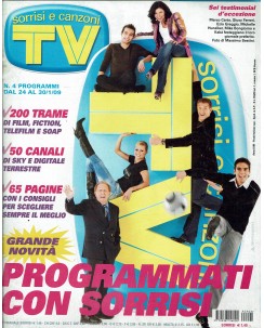 Tv Sorrisi e Canzoni  4 gen. 2009 R. Scamarcio B. Obama ed. Mondadori R05
