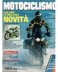 Motociclismo  8 ago. 1999 strade più belle Italia ed. Edisport SPA R07