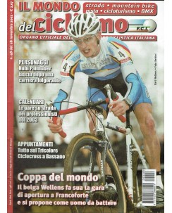 Il mondo del ciclismo  48 nov. 2002 coppa del mondo ed. Sporty R08