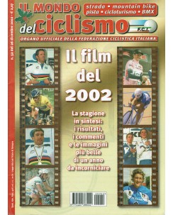 Il mondo del ciclismo  52 dic. 2002 il film del 2002 ed. Sporty R08