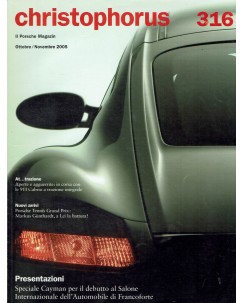 Christophorus il Porsche Magazin 316 nov. 2005 ed. Porsche R08