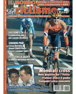 Il mondo del ciclismo   6 feb. 2002 mondiali cross ed. Sporty R08