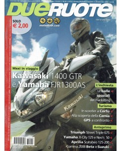 Due ruote  29 sett. 2007 Kawasaki 1400 GTR ed. Domus R10 