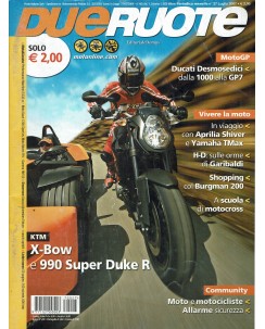 Due ruote  27 lugl. 2007 Ducati Desmosedici X-Bow ed. Domus R10 