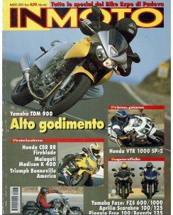 In moto   3 mar. 2002 Yamaha TDM 900 Honda CBR RR ed. Stemax R11