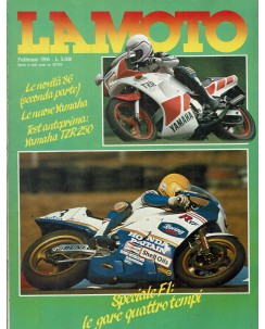 La moto  2 feb. 1986 le nuove Yamaha speciale F1 ed. Conti R11