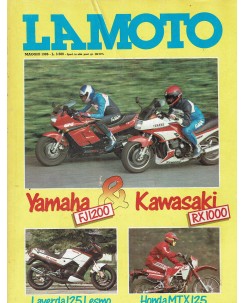 La moto  5 mag. 1986 Yamaha FJ1200 Kawasaki RX1000 ed. Conti R11