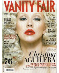 Vanity Fair 22 giu. 2010 Christina Aguilera Nicole Kidman ed. Condè Nast R14