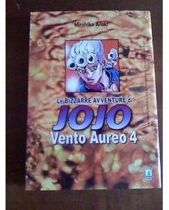 Le Bizzarre Avventure di Jojo Vento Aureo  4 di H.Araki ed.Star Comics
