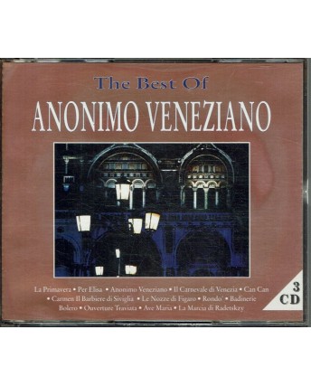 CD19 57 The Best of Anonimo Veneziano 3 CD Disco Magic USATO