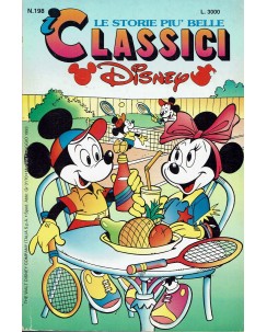 Classici Disney Seconda Serie n.198 ed. Mondadori BO03