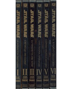 DVD Star Wars edizione limitata 1/6 no cof. ITA usato ed. 20th Century Fox  B26