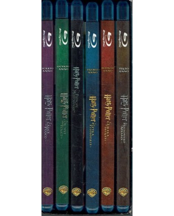 BLU-RAY Harry Potter cofanetto 1/6 ITA usato ed. Warner Bros B26