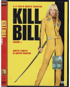 DVD Kill Bill no cof. 1/2 di Tarantino ITA usato ed. Miramax B26