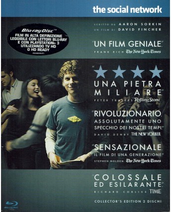 BLU-RAY The social network ITA usato ed. Columbia Pictures B18