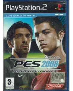 VIDEOGIOCO Playstation 2 Pes 2008 PS2 usato ed. Konami B33