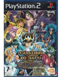 VIDEOGIOCO Playstation 2 Cavalieri Zodiaco Hades usato no libr. ed. Bandai B33