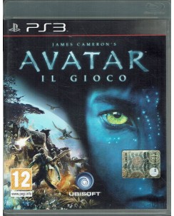 VIDEOGIOCO Playstation 3 Avatar il gioco usato con libr. ed. Ubisoft B33