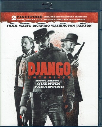 BLU-RAY Django unhained di Quentin Tarantino ITA usato ed. Sony Pictures B20
