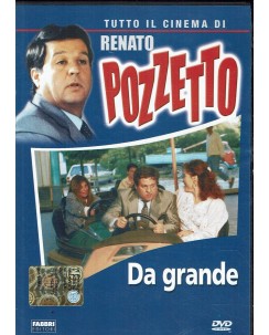DVD Da grande con Renato Pozzetto ITA usato ed. Fabbri EDITORIALE B41