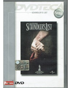 DVD Schindler's list ITA usato ed. Panorama EDITORIALE B46