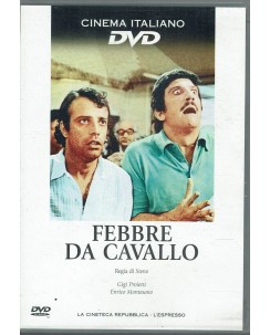 DVD Febbre da cavallo con Gigi Proietti ITA usato ed. L'Espresso EDITORIALE B46