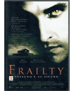 DVD Frailty nessuno è al sicuro ITA usato ed. MediaFilm EDITORIALE B45