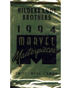 Marvel Masterpieces PACK 10 cards ed. Marvel Gd54