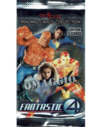 Fantastic 4 PACK 5 cards ed. Edibas Gd54