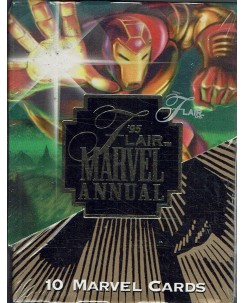 Flair Marvel annual PACK 10 cards BLISTERATO ed. Marvel Gd52