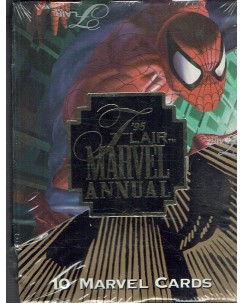 Flair Marvel annual PACK 10 cards BLISTERATO ed. Marvel Gd51